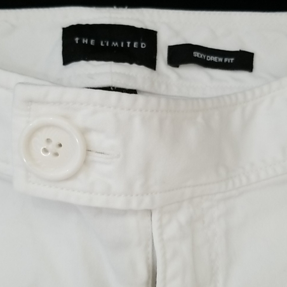 Limited whote cotton bermuda shorts - Picture 2 of 3